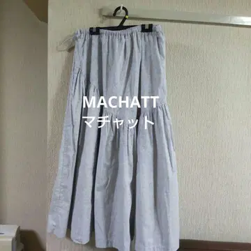 MACHATT 티어드 롱 스커트