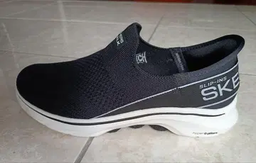 새상품 SKECHERS Slip-Ins 블랙 슬립온 24.5 여성용
