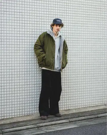 bonbon evistub 루즈핏 플리스 자켓