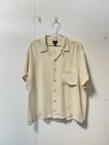 린넨 반팔 셔츠