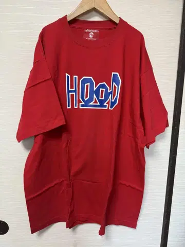 afterbase HOOD 티셔츠 2XL 레드