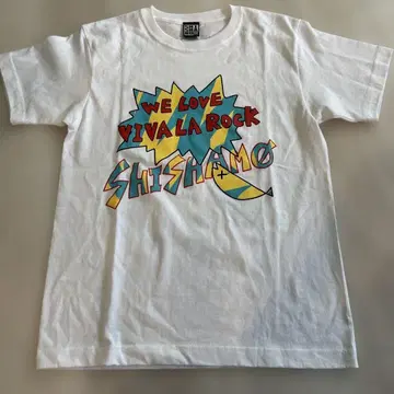 SHISHAMO 비바라 락 콜라보 티셔츠