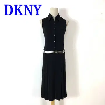 DKNY 다나 캐런 원피스 블랙 레이온 P C3574