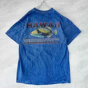 Hanes 헤인즈 빈티지 애니멀 티셔츠 물고기 90s