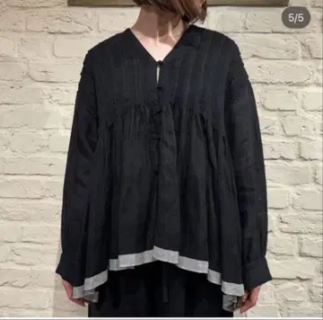메종드소일 린넨 블라우스