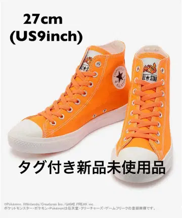 컨버스 converse ALL STAR 포켓몬 리자몽 스니커즈