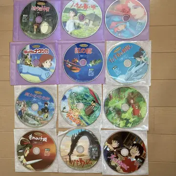지브리 DVD 본편 디스크