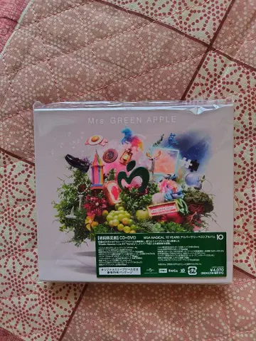 Mrs. GREEN APPLE 10 DVD 포함 시리얼 코드 포함