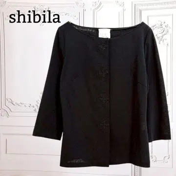 시빌라 'shibila' 자켓/가디건 긴팔 [S] 블랙 노카라