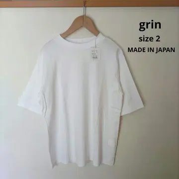 택 포함 새상품 grin 반소매 스무스 티셔츠