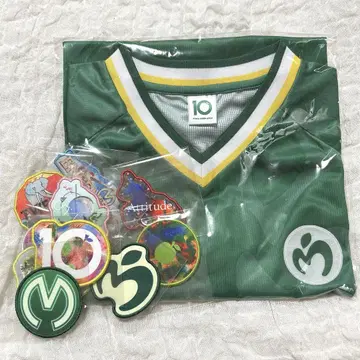 Mrs. GREEN APPLE 10 미세스 게임 셔츠 와펜 세트