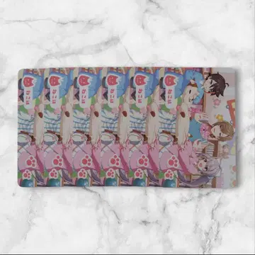 니지산지 유치원 사진풍 카드 고양이 그룹 6종 세트