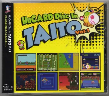 게임 CD HuCARD Disc In TAITO 1