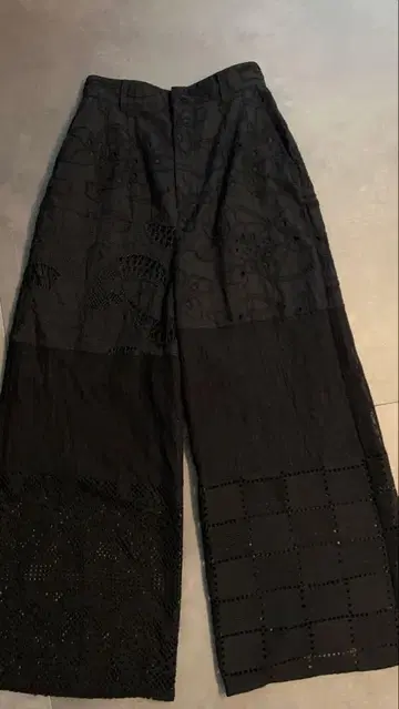 maisonspecial 레이스 소재 도킹 팬츠