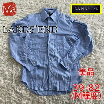 LANDS'END 랜즈엔드 면 100% 버튼 다운 셔츠 39-82