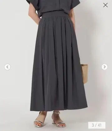 Breeze Cool 에어리 개더 스커트