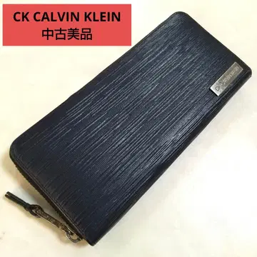 CK CALVIN KLEIN 중고 새상품급 캘빈클라인 라운드 지퍼 지갑