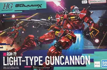 HG 경 캐논 1/144 스케일 미조립 GQuuuuuX 지크 액스