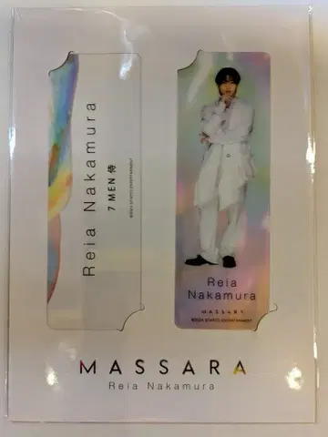 7MEN 사무라이 24년 MASSARA 나카무라 레아 클리어 북 마커