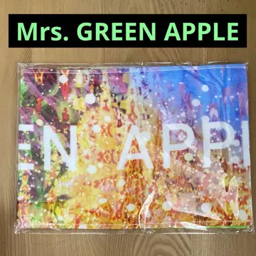 Mrs. GREEN APPLE 10 세븐 인터넷 특전 머플러 타월 미세스