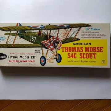 Thomas Morse S4C scout 미국제 모형 비행기