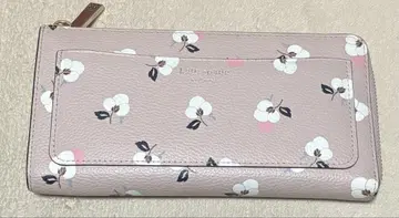kate spade 꽃무늬 이중 접이식 지갑