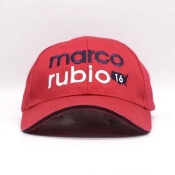 marco rubio 마르코 루비오 자수 캡 구제 의류 정치인 선거