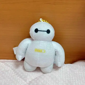 베이맥스 옐로우 컬러 봉제 인형 키체인
