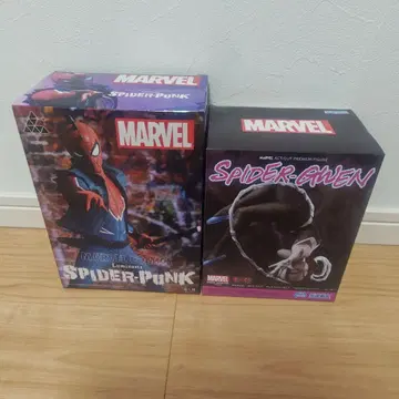 MARVEL 스파이더 핑크 & 스파이더 그웬 피규어 세트