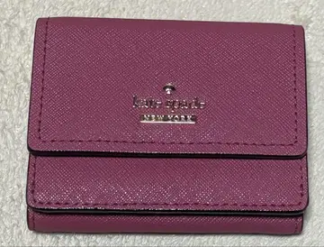 kate spade 핑크 3단 폴더형 지갑