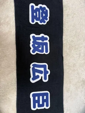 토사카 히로오미 타월