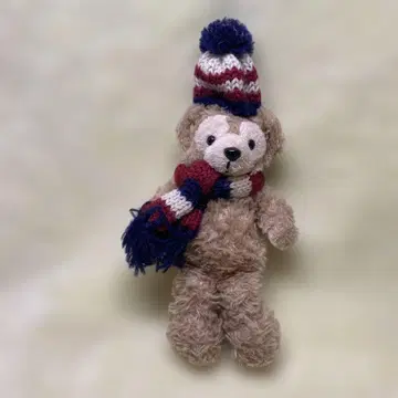 더피 봉제 인형 배지 오픈 마우스