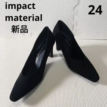 미사용급 impactmaterial 펌프스 나일론 블랙 24cm