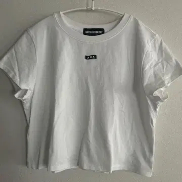 GOD SELECTION XXX 화이트 티셔츠 반팔