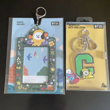 BTS CHIMMY 트레이딩 카드 케이스 스트랩