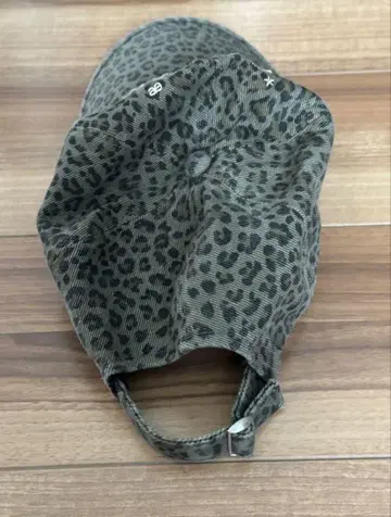 aeae 레오파드 무늬 캡 프리 사이즈