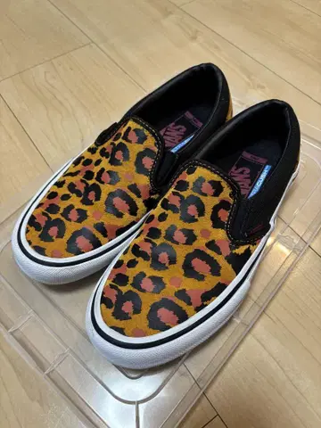 VANS PRO 슬립온 반스 레오파드 무늬 레오파드 23.5cm
