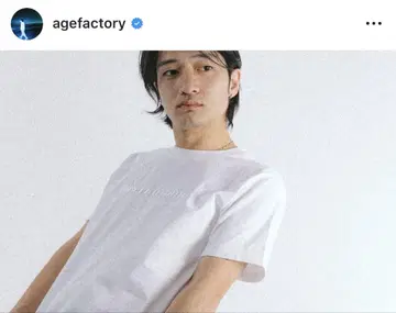 Age Factory 티셔츠 화이트
