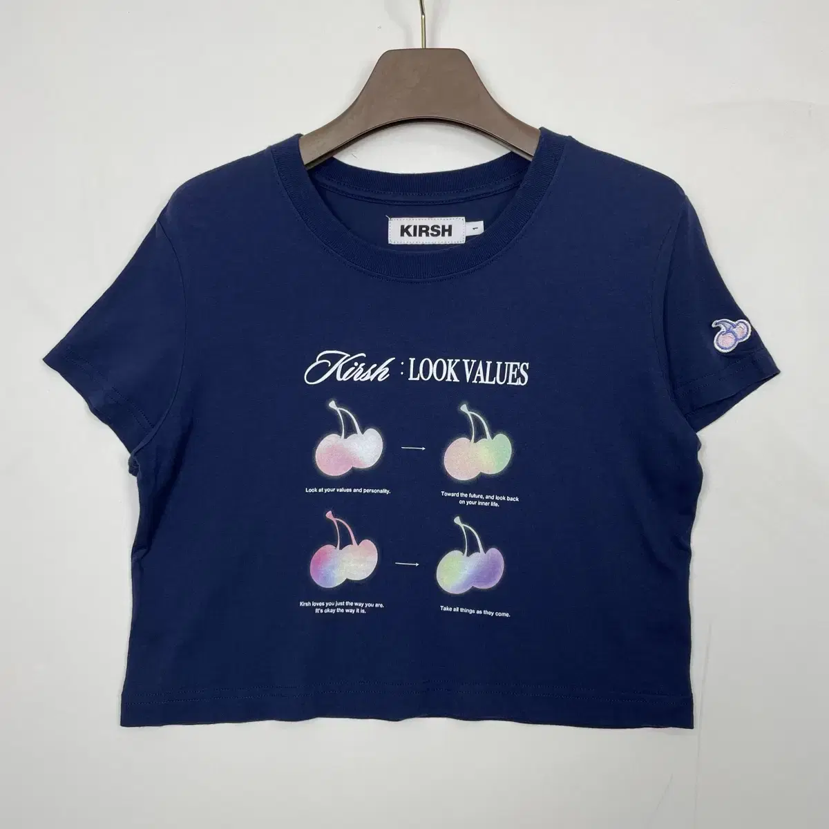 ★KIRSH★ Kirsh X Sun One Bird Ringer T-Shirt Dark Sky ☆KIRSH☆ Kirsh X Sun One Bird Ringer T-Shirt Dark Sky