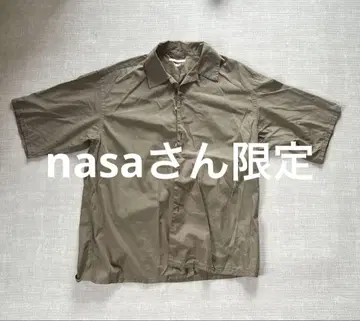 블럼스 오픈 카라 셔츠