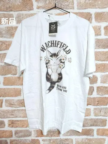 새상품 wachifield 와치필드 냥큐 티셔츠 L