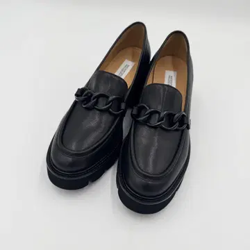 컨디션 최상 매킨토시 체인 모티브 트랙 밑창 로퍼 통굽