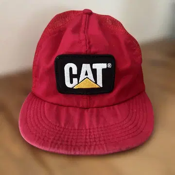 USA제/CAT/캐터필러/와펜 메쉬 캡