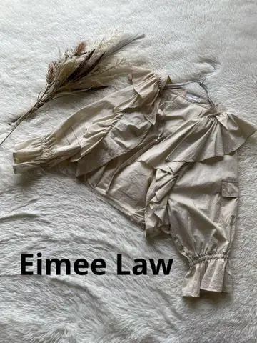 Eimee Law 에이미 로우 아지메 프릴 볼레로 자켓