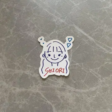 쿠보 시오리 스티커 NOGICAFE
