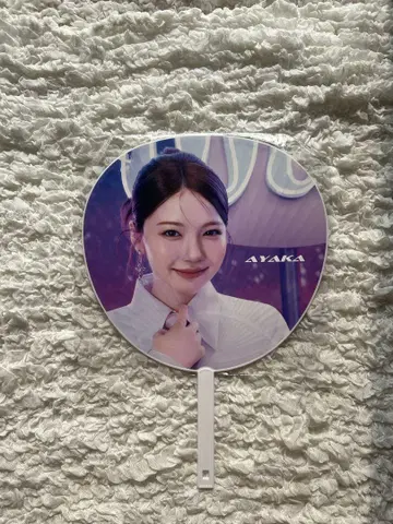 NiziU 아야카 팝업 부채