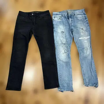 AMERICAN EAGLE OUTFITTERS 데님 팬츠 2개 세트