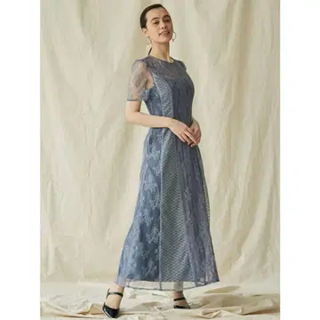 LAGUNAMOON LADY 내로우 레이스 맥시 원피스
