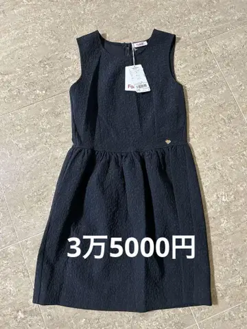 새상품 블루 걸 폴리 원피스 이탈리아제 3만 5000엔