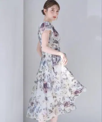 Summer 오간 플뢰르 원피스/Couture Brooch